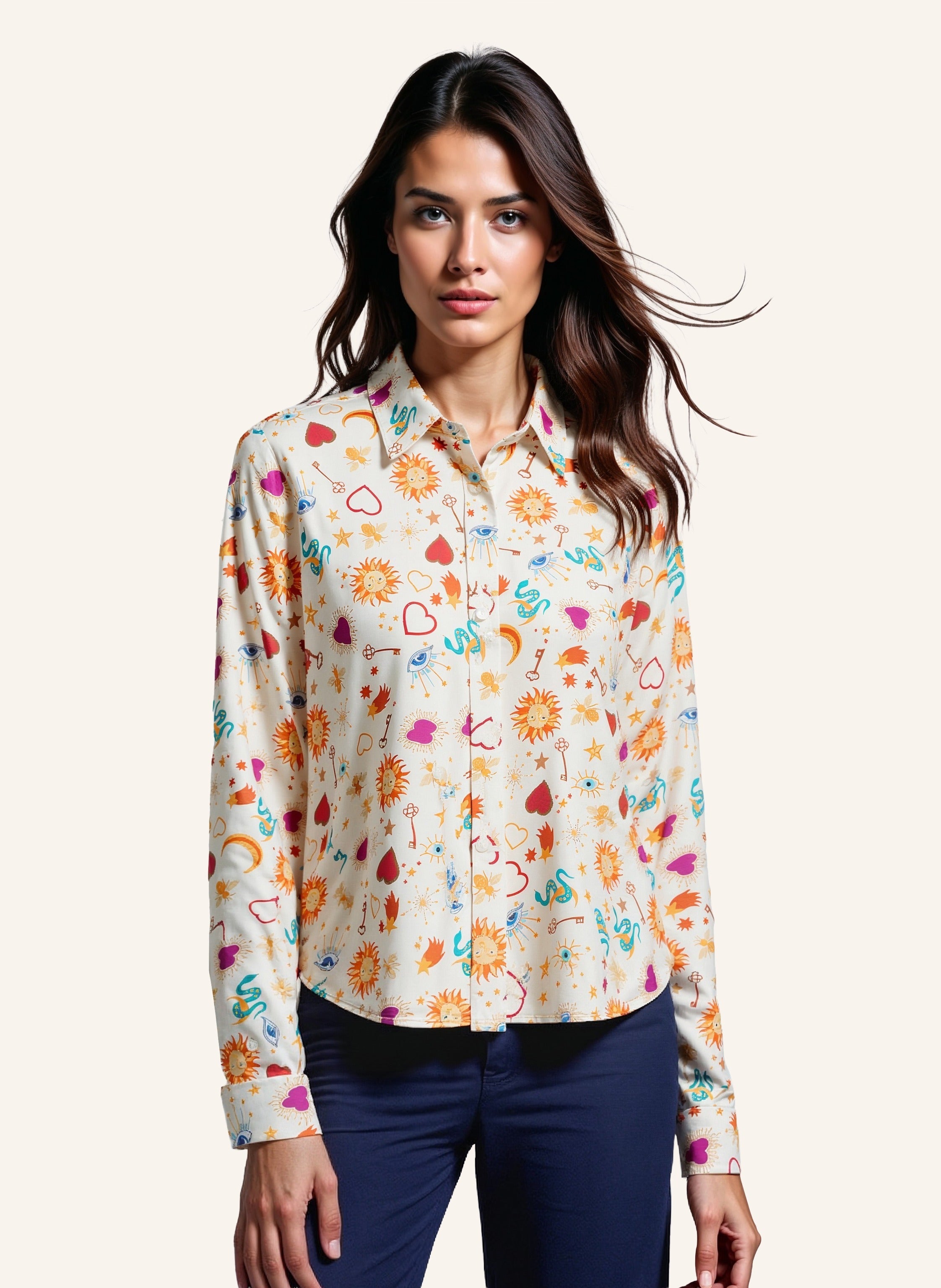 Pepper - Symbols White