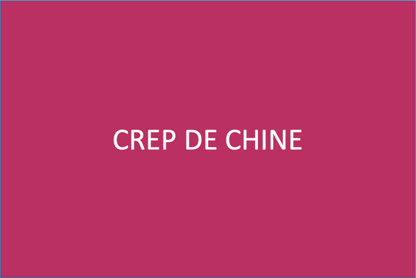 CREP DE CHINE