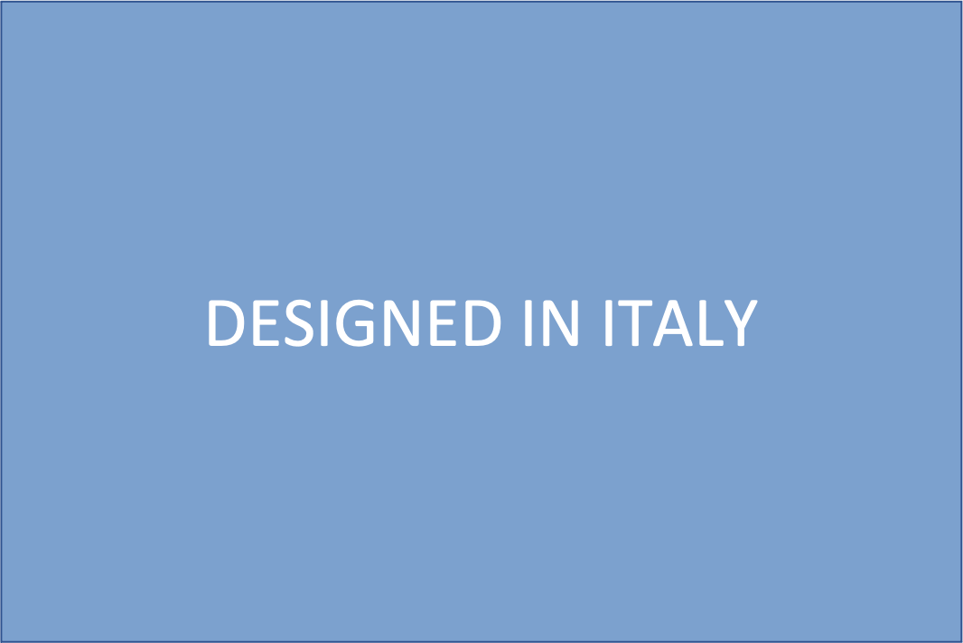 DESIGNED IN ITALY
